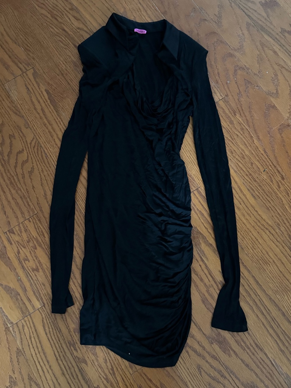 Gauge 81 long sleeves black dress